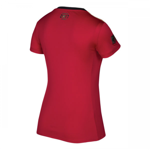 Atlanta United Home 2017/18 Women's Soccer Jersey Shirt - Click Image to Close